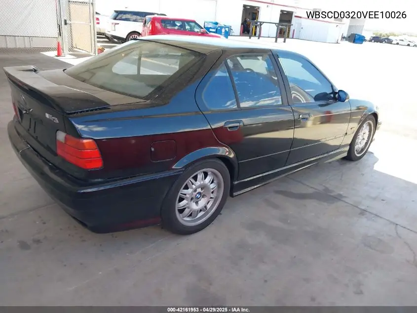 1997 BMW M3 VIN: WBSCD0320VEE10026 Lot: 42161953