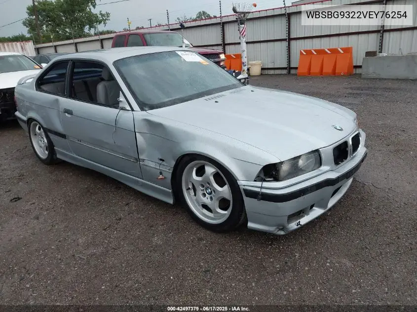 1997 BMW M3 VIN: WBSBG9322VEY76254 Lot: 42497379
