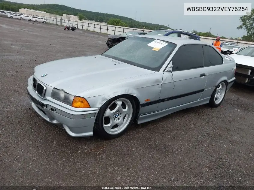 1997 BMW M3 VIN: WBSBG9322VEY76254 Lot: 42497379