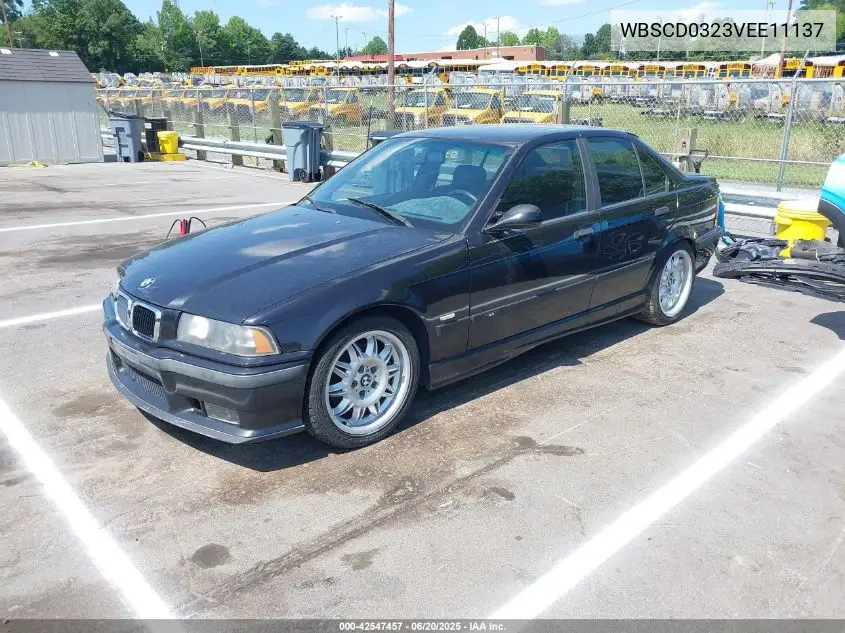 1997 BMW M3 VIN: WBSCD0323VEE11137 Lot: 42547457