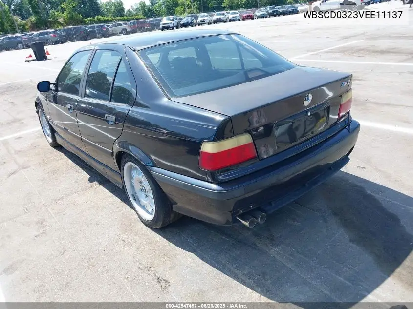 1997 BMW M3 VIN: WBSCD0323VEE11137 Lot: 42547457