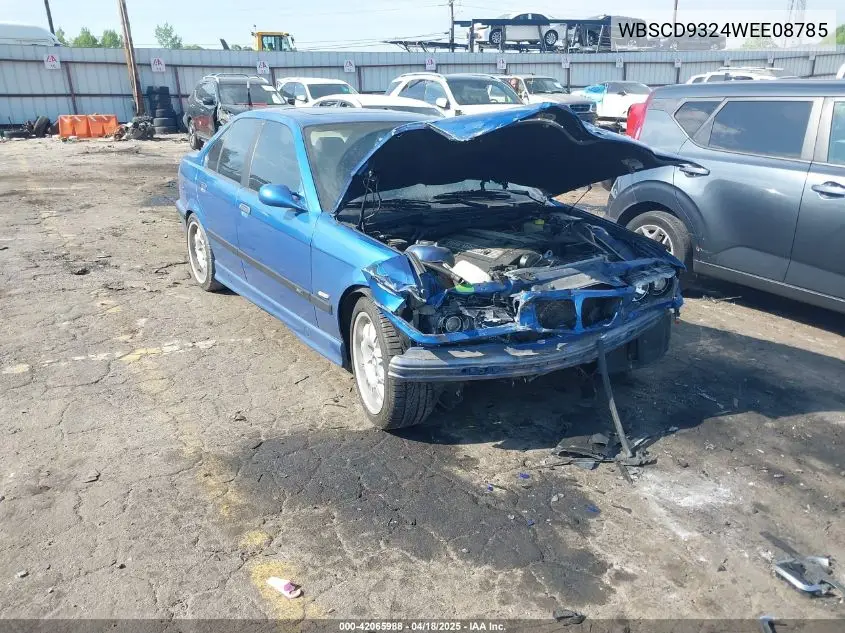 1998 BMW M3 VIN: WBSCD9324WEE08785 Lot: 42065988