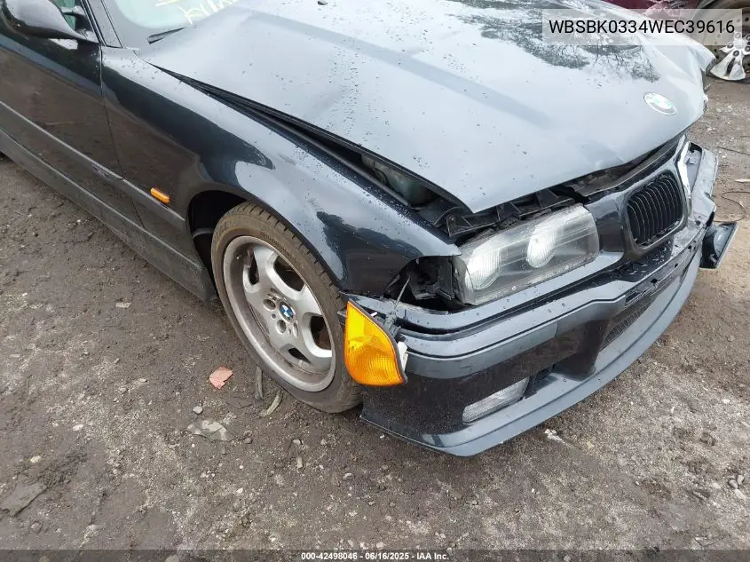 1998 BMW M3 VIN: WBSBK0334WEC39616 Lot: 42498046