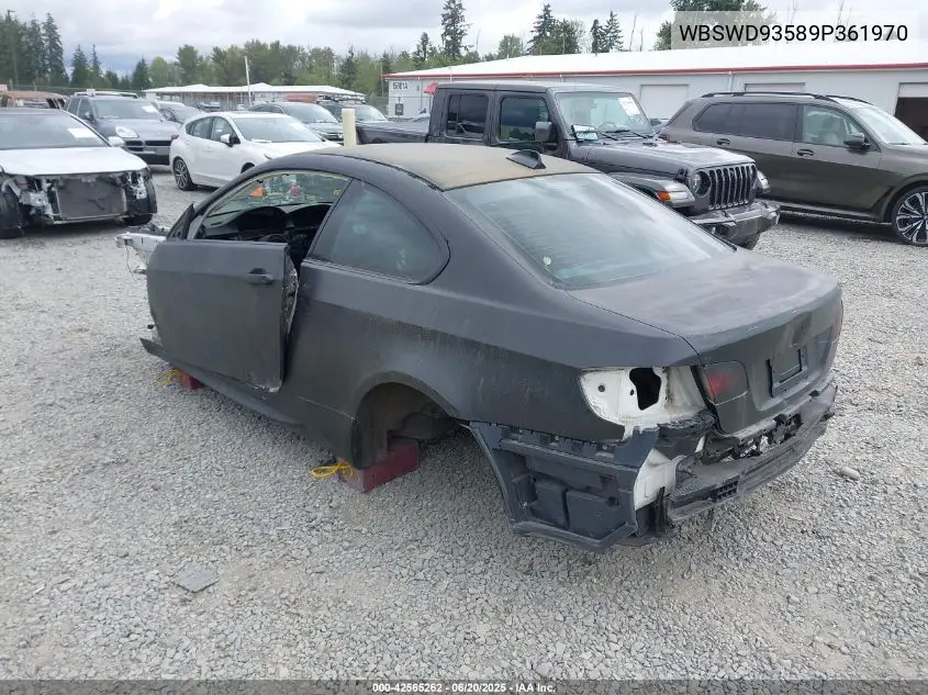 2009 BMW M3 VIN: WBSWD93589P361970 Lot: 42565262