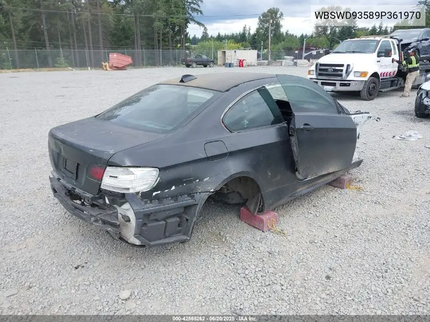 2009 BMW M3 VIN: WBSWD93589P361970 Lot: 42565262