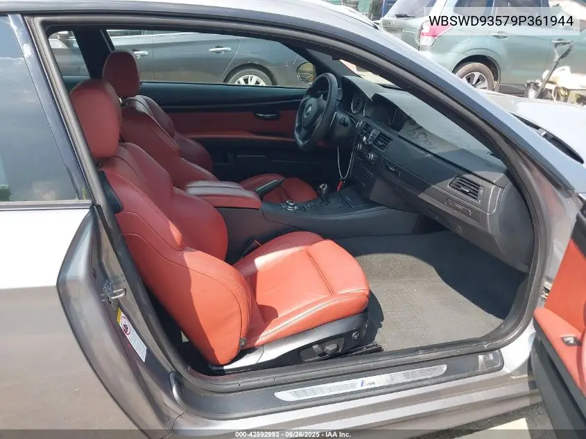 2009 BMW M3 VIN: WBSWD93579P361944 Lot: 42592993