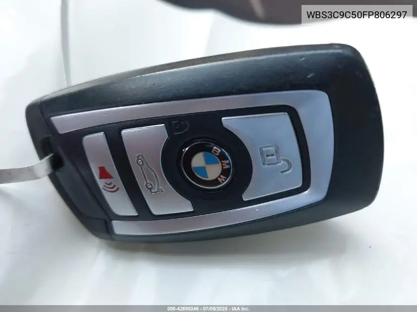 2015 BMW M3 VIN: WBS3C9C50FP806297 Lot: 42695346