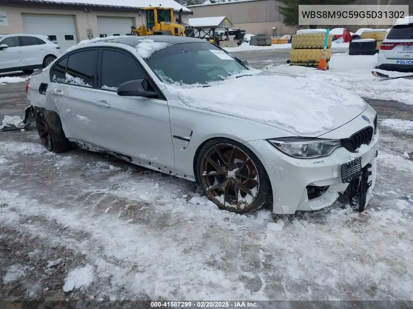 2016 BMW M3 VIN: WBS8M9C59G5D31302 Lot: 41587299