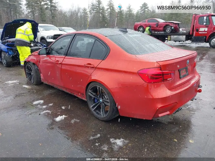 2016 BMW M3 VIN: WBS8M9C56GP966950 Lot: 41966831