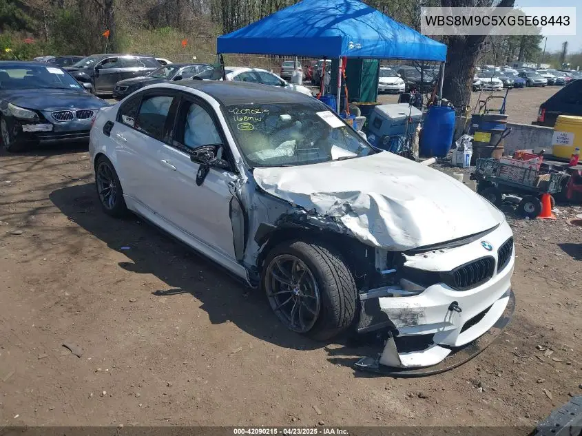2016 BMW M3 VIN: WBS8M9C5XG5E68443 Lot: 42090215