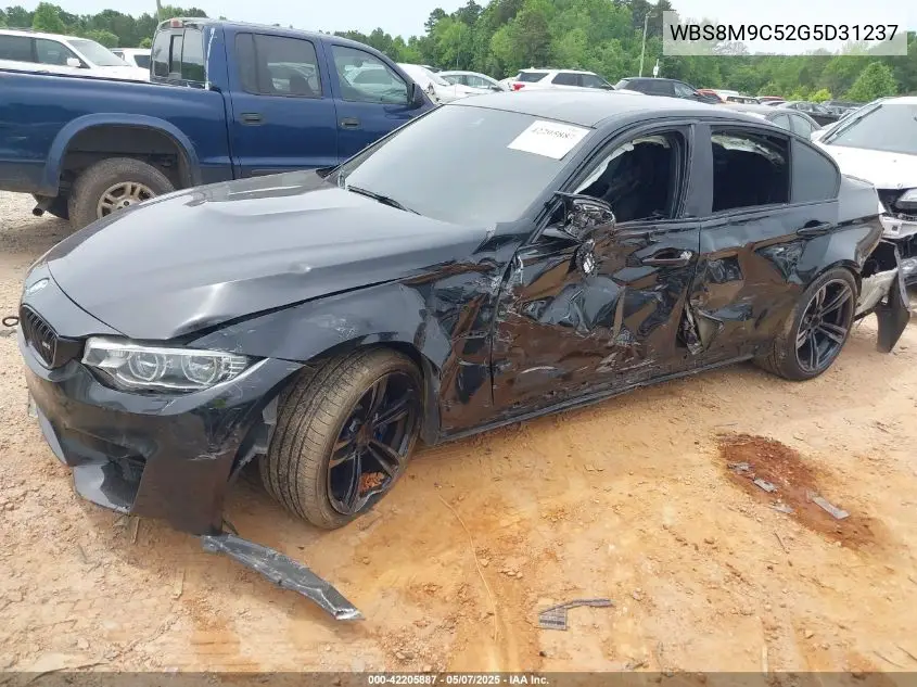2016 BMW M3 VIN: WBS8M9C52G5D31237 Lot: 42205887