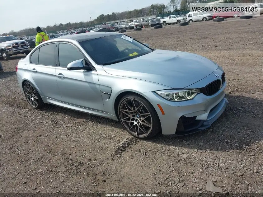 2017 BMW M3 VIN: WBS8M9C55H5G84685 Lot: 41962997