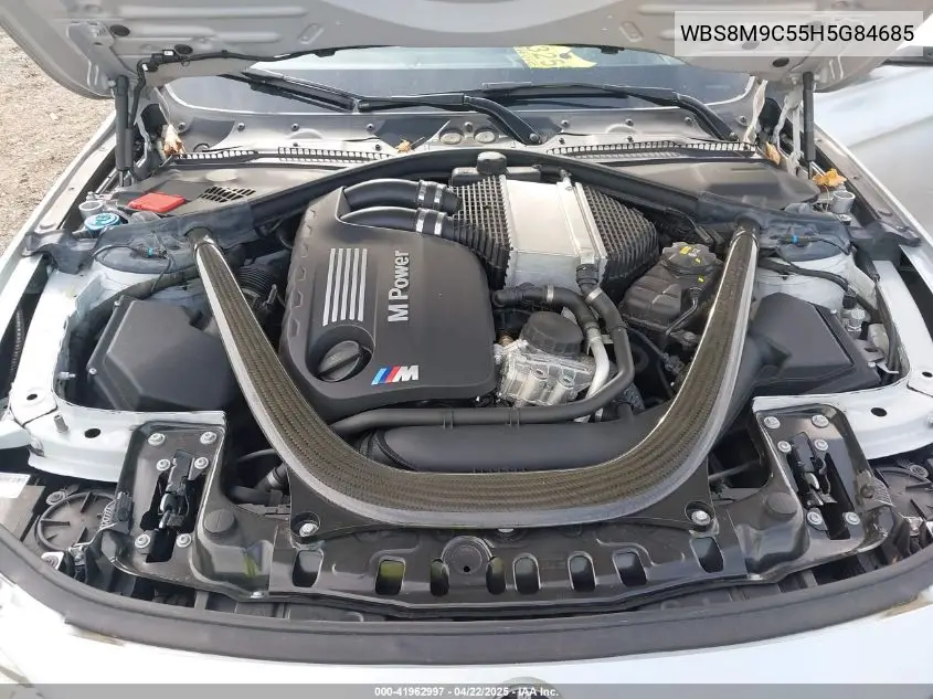 2017 BMW M3 VIN: WBS8M9C55H5G84685 Lot: 41962997