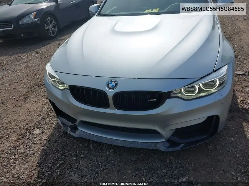 2017 BMW M3 VIN: WBS8M9C55H5G84685 Lot: 41962997