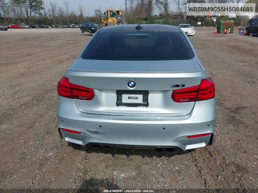 2017 BMW M3 VIN: WBS8M9C55H5G84685 Lot: 41962997