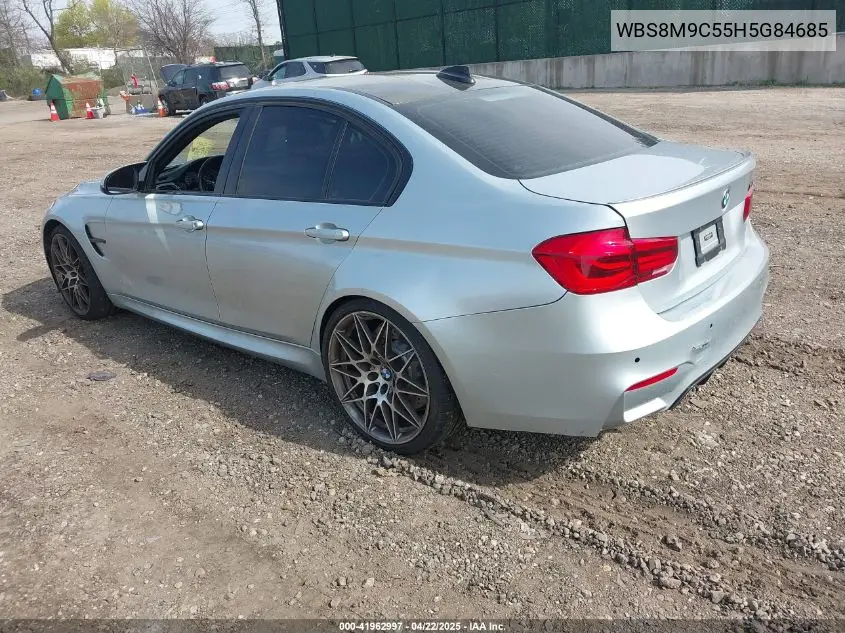 2017 BMW M3 VIN: WBS8M9C55H5G84685 Lot: 41962997