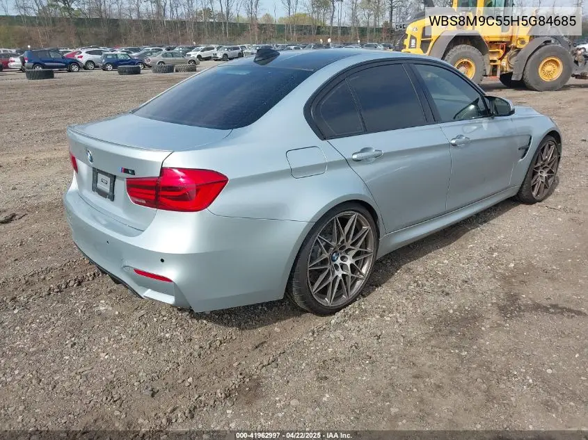 2017 BMW M3 VIN: WBS8M9C55H5G84685 Lot: 41962997