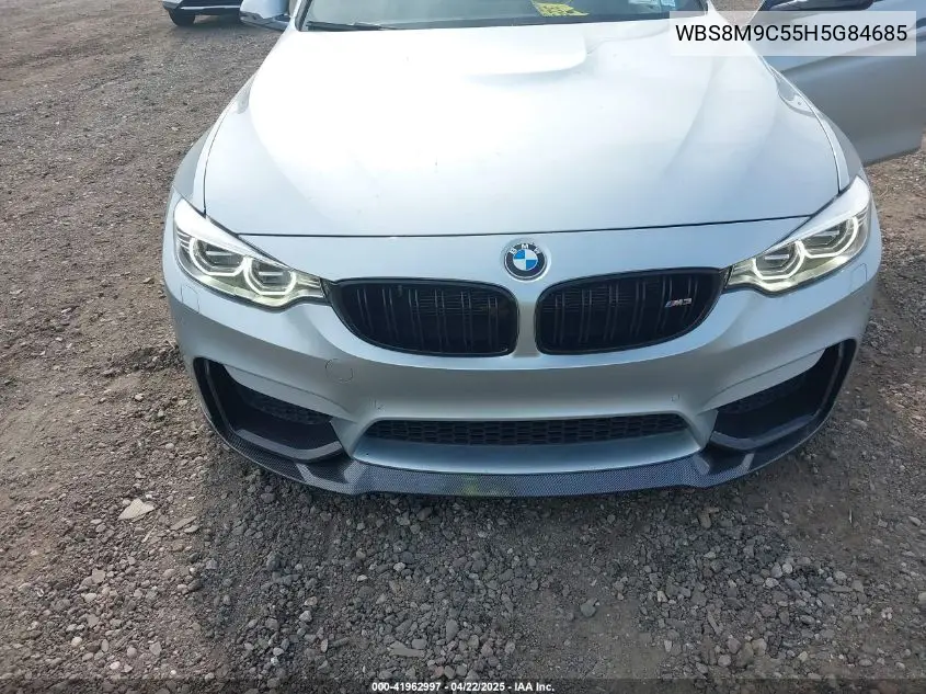 2017 BMW M3 VIN: WBS8M9C55H5G84685 Lot: 41962997