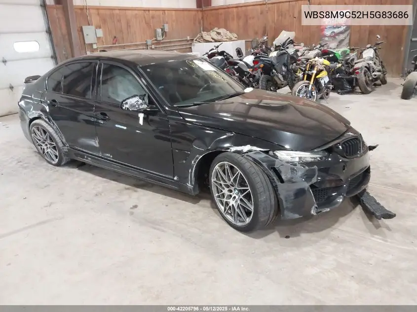 2017 BMW M3 VIN: WBS8M9C52H5G83686 Lot: 42205796