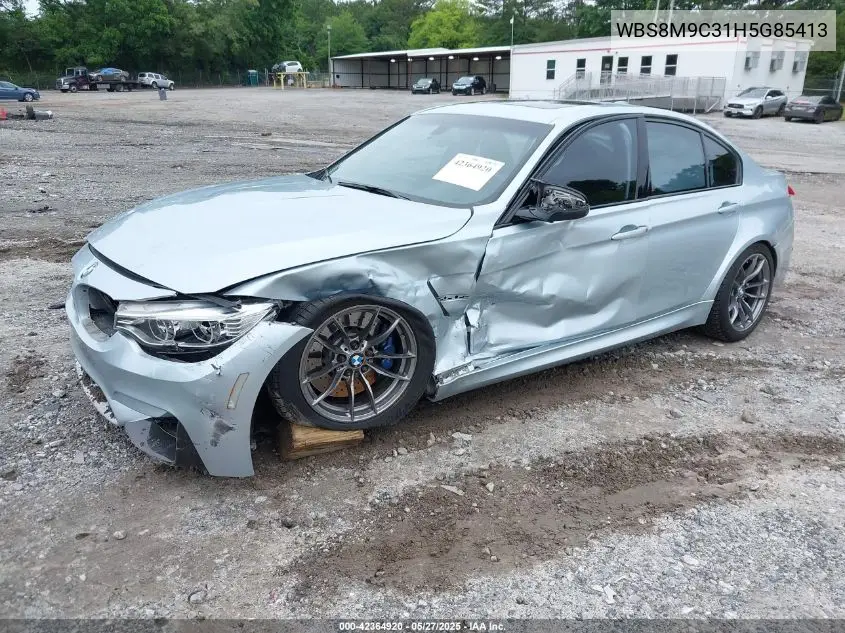 2017 BMW M3 VIN: WBS8M9C31H5G85413 Lot: 42364920