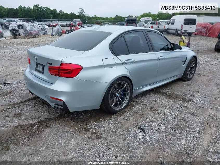 2017 BMW M3 VIN: WBS8M9C31H5G85413 Lot: 42364920
