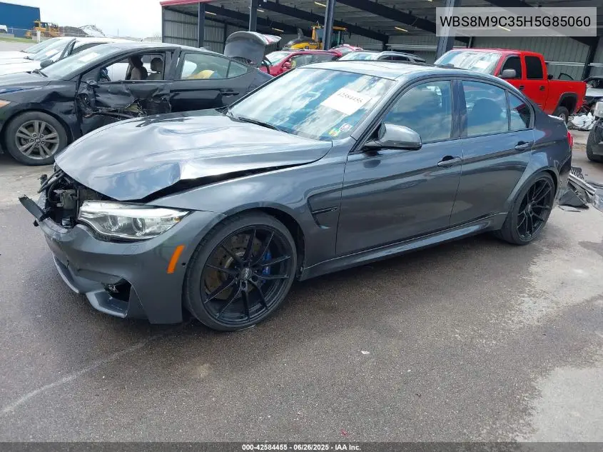 2017 BMW M3 VIN: WBS8M9C35H5G85060 Lot: 42584455