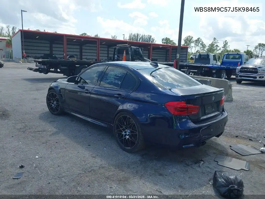 2018 BMW M3 Cs VIN: WBS8M9C57J5K98465 Lot: 41918104