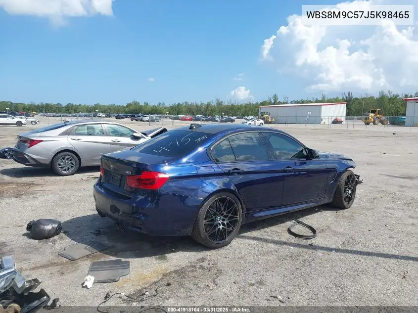 2018 BMW M3 Cs VIN: WBS8M9C57J5K98465 Lot: 41918104