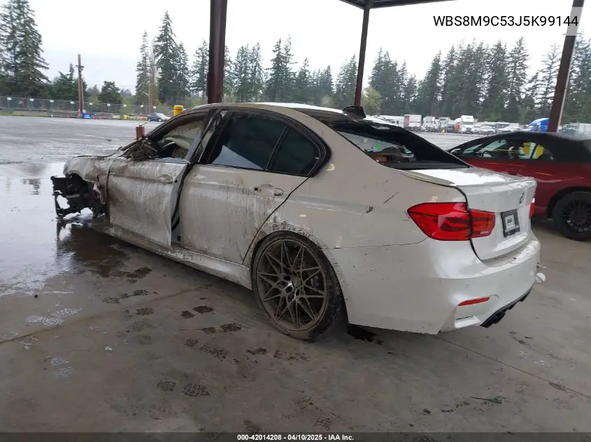 2018 BMW M3 Cs VIN: WBS8M9C53J5K99144 Lot: 42014208
