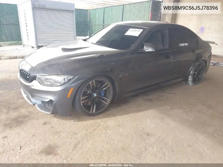 2018 BMW M3 Cs VIN: WBS8M9C56J5J78396 Lot: 42108799