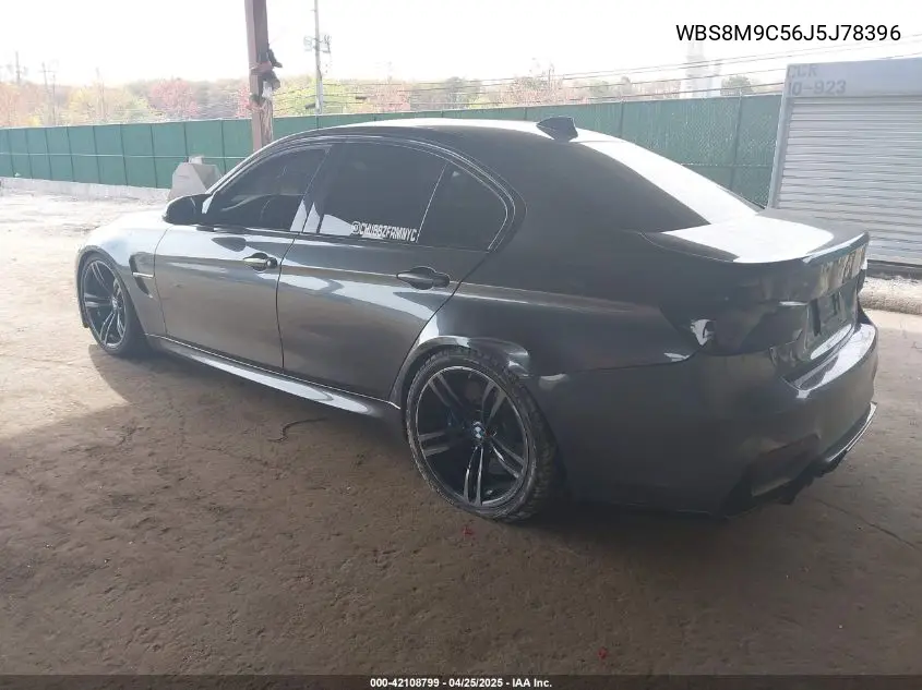 2018 BMW M3 Cs VIN: WBS8M9C56J5J78396 Lot: 42108799