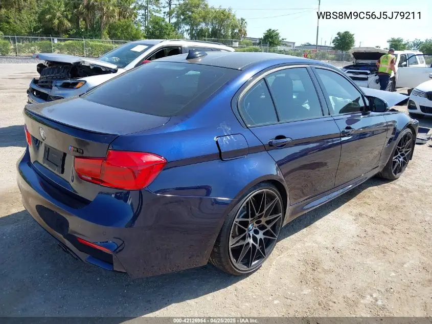 2018 BMW M3 Cs VIN: WBS8M9C56J5J79211 Lot: 42126954
