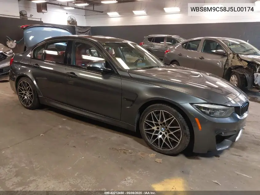 2018 BMW M3 VIN: WBS8M9C58J5L00174 Lot: 42212450