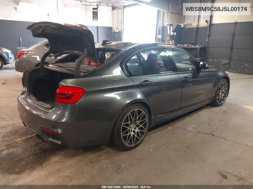 2018 BMW M3 VIN: WBS8M9C58J5L00174 Lot: 42212450