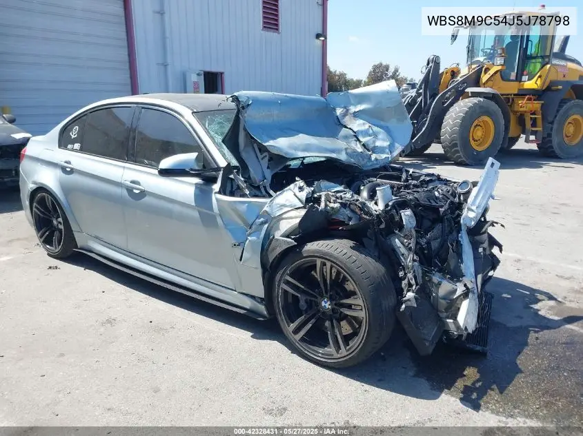 2018 BMW M3 Cs VIN: WBS8M9C54J5J78798 Lot: 42328431