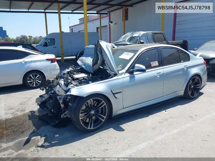 2018 BMW M3 Cs VIN: WBS8M9C54J5J78798 Lot: 42328431