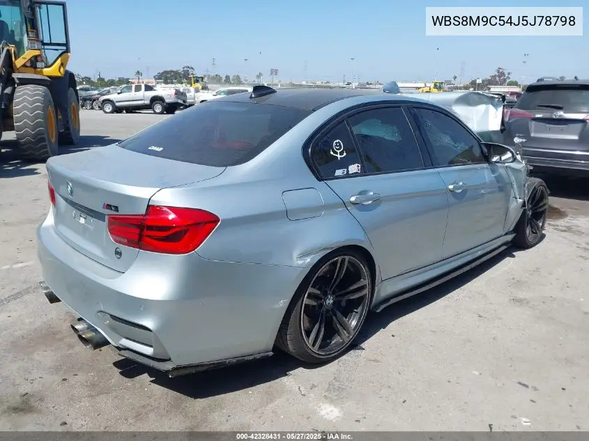 2018 BMW M3 Cs VIN: WBS8M9C54J5J78798 Lot: 42328431