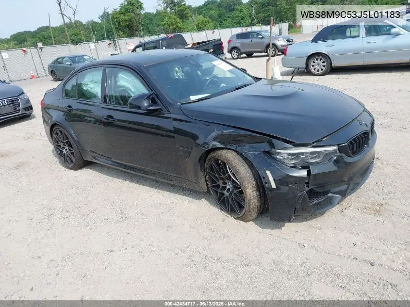 2018 BMW M3 VIN: WBS8M9C53J5L01183 Lot: 42434717