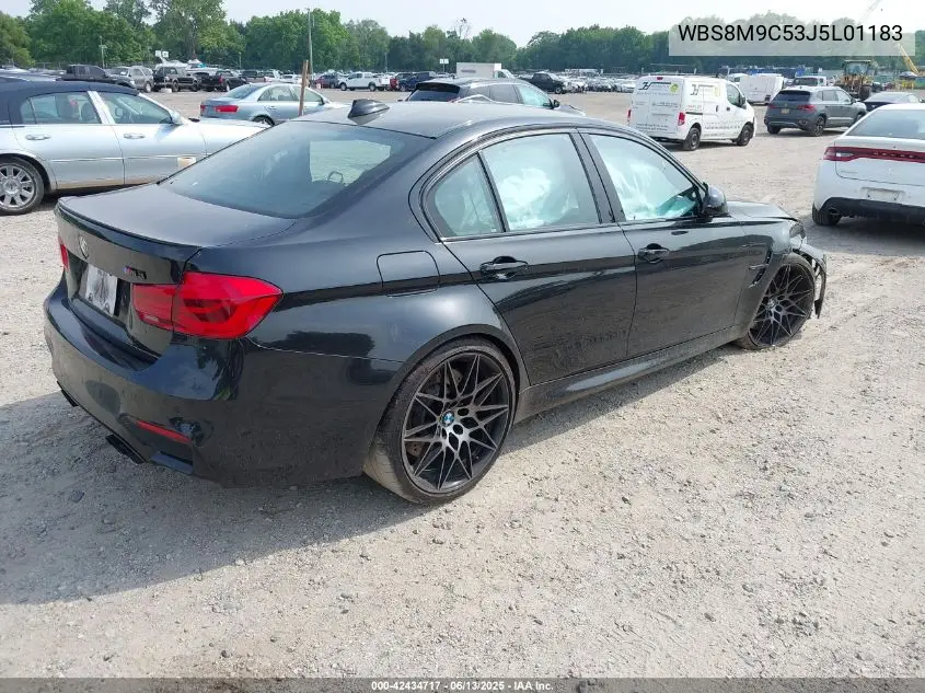 2018 BMW M3 VIN: WBS8M9C53J5L01183 Lot: 42434717