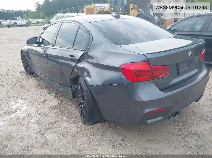 2018 BMW M3 VIN: WBS8M9C56J5L01243 Lot: 42442226
