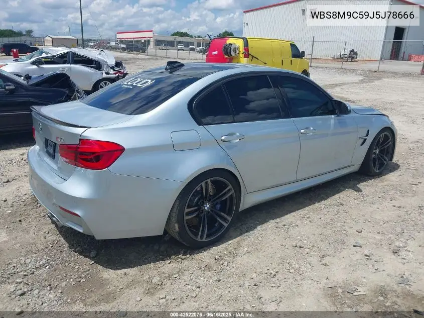 2018 BMW M3 Cs VIN: WBS8M9C59J5J78666 Lot: 42522076