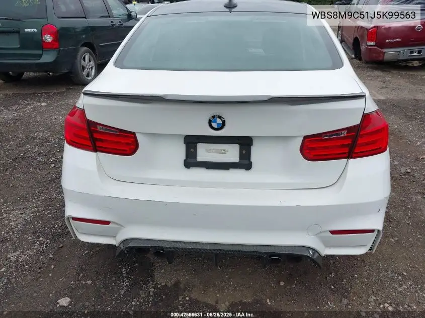 2018 BMW M3 Cs VIN: WBS8M9C51J5K99563 Lot: 42566631