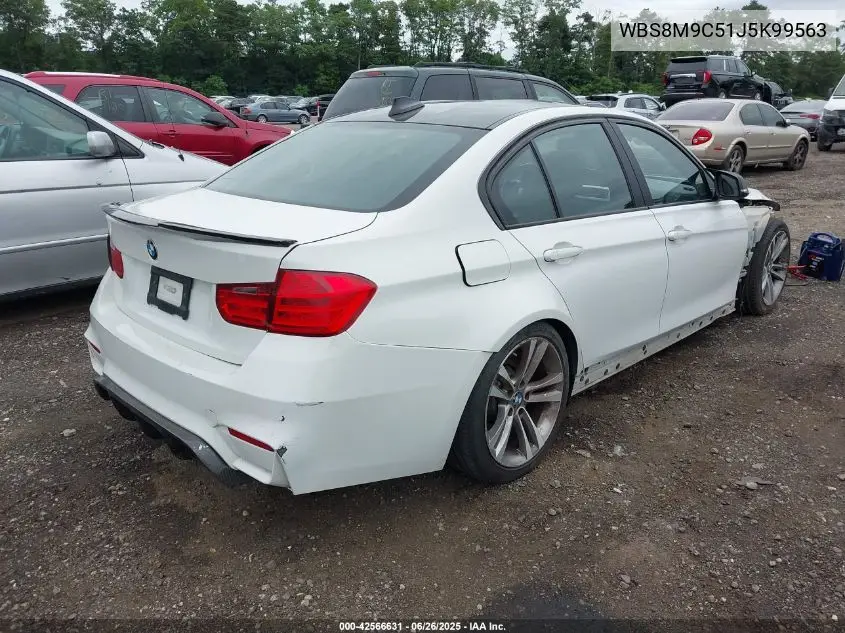 2018 BMW M3 Cs VIN: WBS8M9C51J5K99563 Lot: 42566631