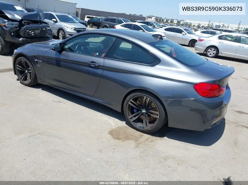 2016 BMW M4 VIN: WBS3R9C59GK336073 Lot: 42165008