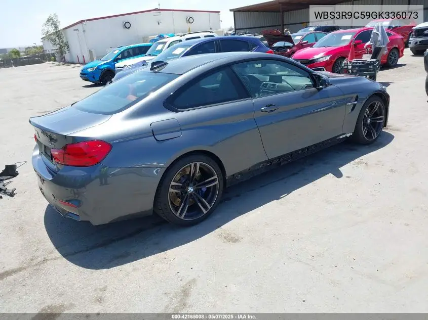 2016 BMW M4 VIN: WBS3R9C59GK336073 Lot: 42165008