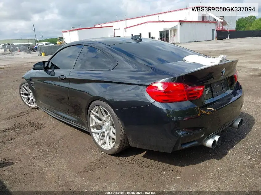 2016 BMW M4 VIN: WBS3R9C50GK337094 Lot: 42167108