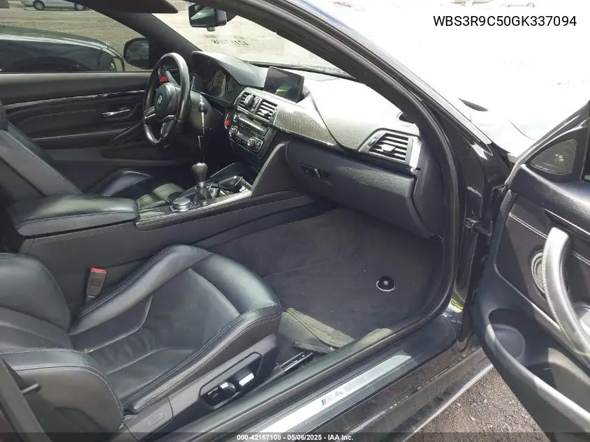2016 BMW M4 VIN: WBS3R9C50GK337094 Lot: 42167108