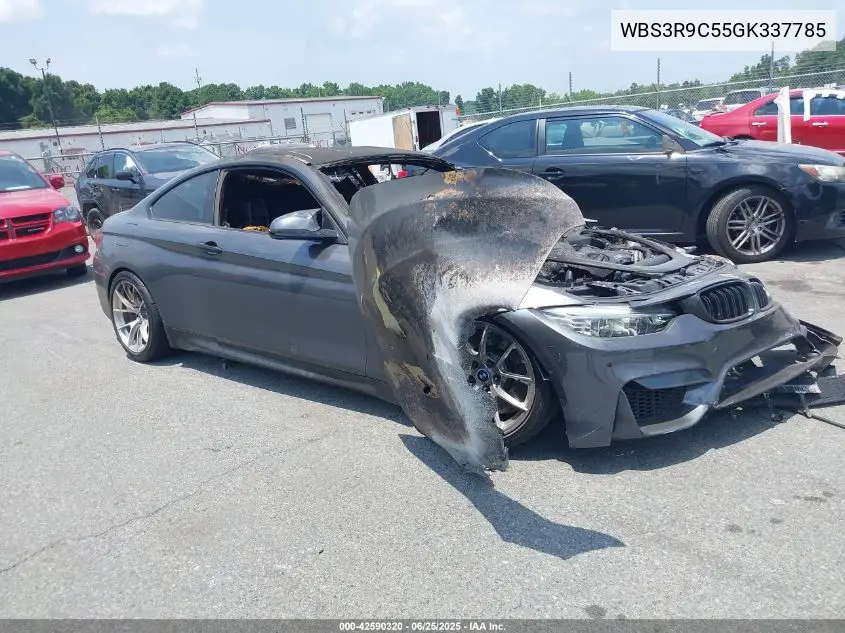 2016 BMW M4 VIN: WBS3R9C55GK337785 Lot: 42590320