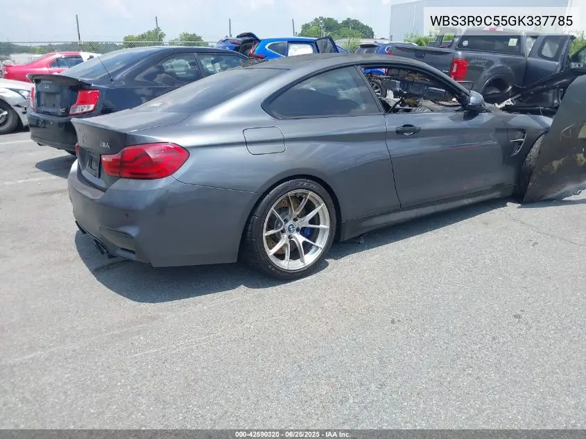 2016 BMW M4 VIN: WBS3R9C55GK337785 Lot: 42590320