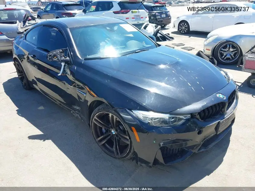 2016 BMW M4 VIN: WBS3R9C56GK335737 Lot: 42604272